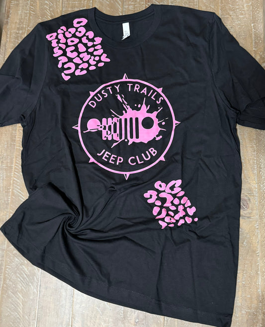 DTJC Pink Leopard Tshirt