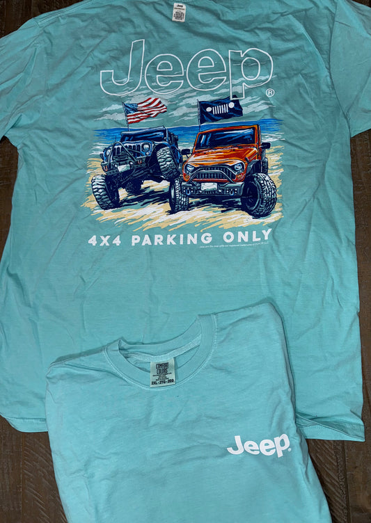 4x4 Parking Tshirt